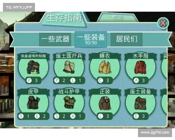 辐射避难:拆解装备全解析 辐射避难:拆解装备全解析